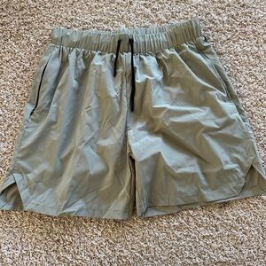 Men's Lululemon Olive Green Shorts NWT